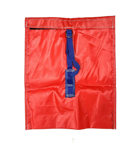 PVC Vinyl Heavy Duty RED Sandbags  16" x 27" - 6 pieces