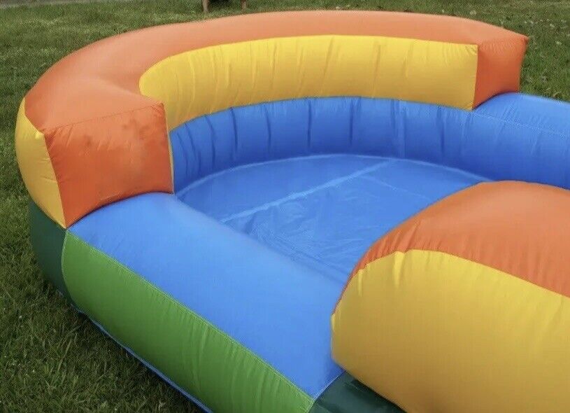 15ft TROPICAL  INFLATABLE WATER SLIDE 100% PVC - NO BLOWER