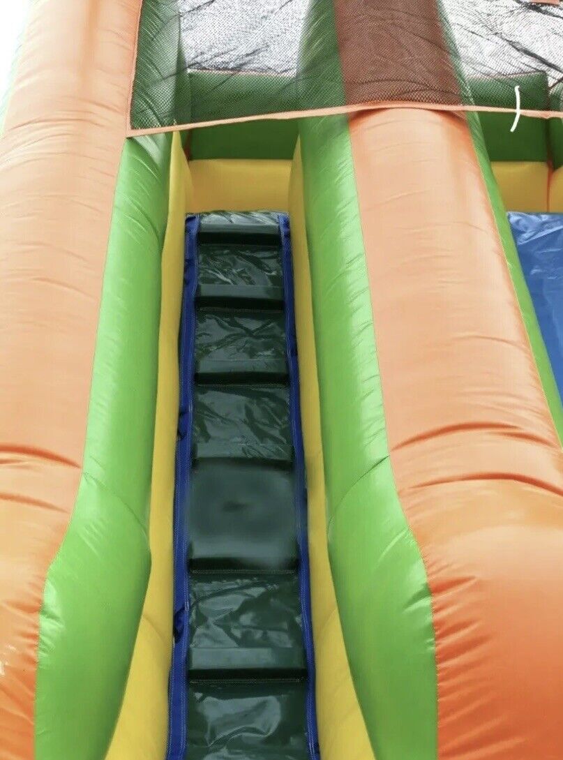 15ft TROPICAL  INFLATABLE WATER SLIDE 100% PVC - NO BLOWER