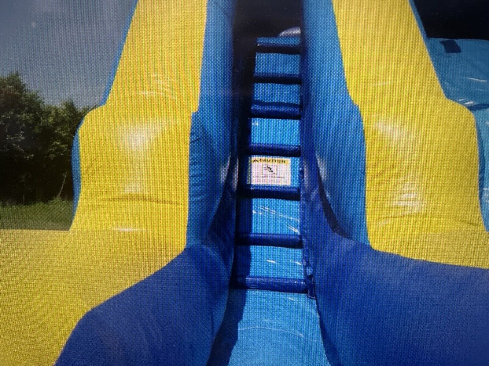 15FT MARBLE TSUNAMI WAVE SLIDE w/ 1.5hp BLOWER